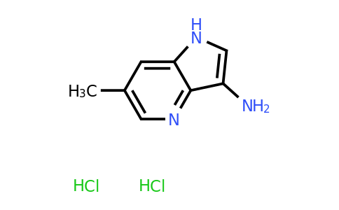 CAS 1260383-52-5 | 6-methyl-1H-pyrrolo[3,2-b]pyridin-3-amine dihydrochloride