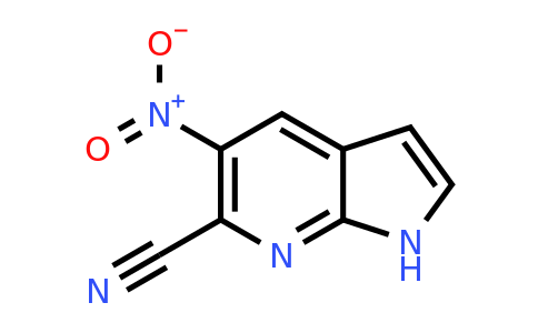 CAS 1260383-61-6 | 5-nitro-1H-pyrrolo[2,3-b]pyridine-6-carbonitrile