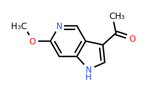CAS 1260383-77-4 | 1-(6-methoxy-1H-pyrrolo[3,2-c]pyridin-3-yl)ethan-1-one