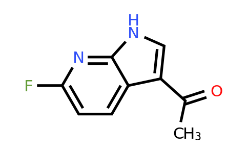 CAS 1260383-80-9 | 1-(6-fluoro-1H-pyrrolo[2,3-b]pyridin-3-yl)ethan-1-one