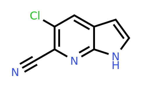 CAS 1260384-05-1 | 5-chloro-1H-pyrrolo[2,3-b]pyridine-6-carbonitrile
