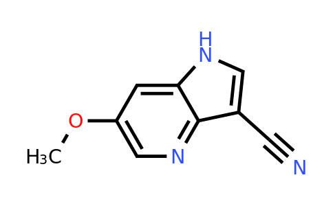 CAS 1260384-06-2 | 6-methoxy-1H-pyrrolo[3,2-b]pyridine-3-carbonitrile