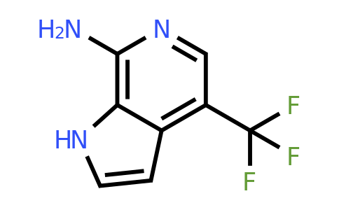 CAS 1260384-31-3 | 4-(trifluoromethyl)-1H-pyrrolo[2,3-c]pyridin-7-amine