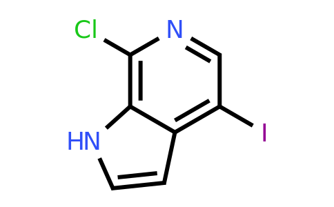 CAS 1260384-38-0 | 7-chloro-4-iodo-1H-pyrrolo[2,3-c]pyridine