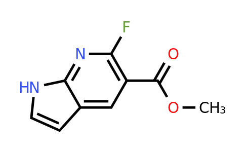 CAS 1260384-52-8 | methyl 6-fluoro-1H-pyrrolo[2,3-b]pyridine-5-carboxylate