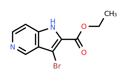 CAS 1260384-54-0 | ethyl 3-bromo-1H-pyrrolo[3,2-c]pyridine-2-carboxylate