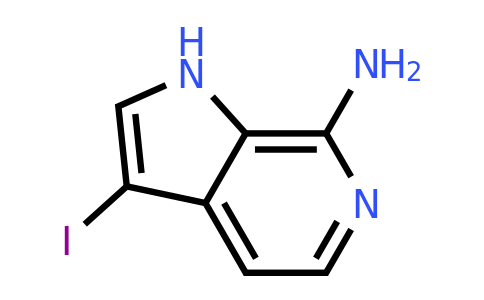 CAS 1260384-66-4 | 3-iodo-1H-pyrrolo[2,3-c]pyridin-7-amine