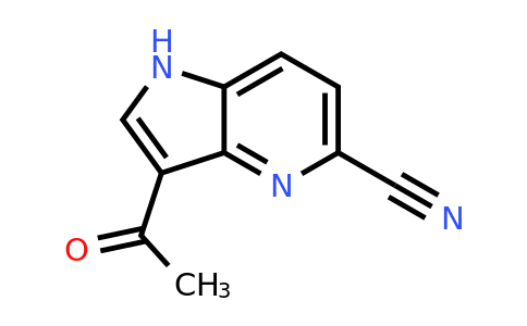 CAS 1260384-68-6 | 3-acetyl-1H-pyrrolo[3,2-b]pyridine-5-carbonitrile