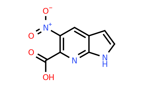 CAS 1260384-97-1 | 5-nitro-1H-pyrrolo[2,3-b]pyridine-6-carboxylic acid