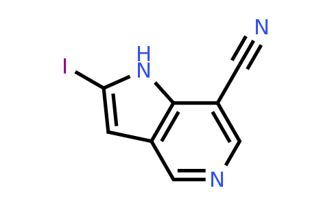 CAS 1260385-09-8 | 2-iodo-1H-pyrrolo[3,2-c]pyridine-7-carbonitrile