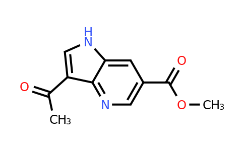 CAS 1260385-10-1 | methyl 3-acetyl-1H-pyrrolo[3,2-b]pyridine-6-carboxylate