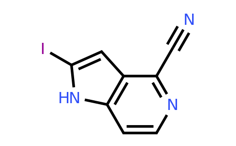 CAS 1260385-17-8 | 2-iodo-1H-pyrrolo[3,2-c]pyridine-4-carbonitrile