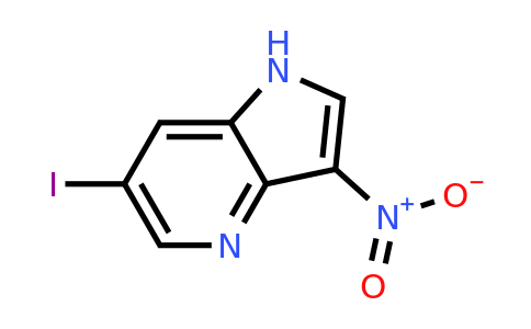 CAS 1260385-30-5 | 6-iodo-3-nitro-1H-pyrrolo[3,2-b]pyridine