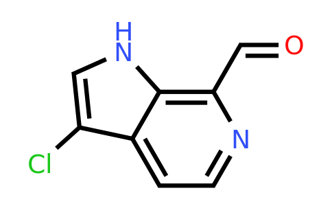 CAS 1260385-44-1 | 3-chloro-1H-pyrrolo[2,3-c]pyridine-7-carbaldehyde