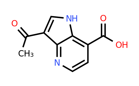 CAS 1260385-50-9 | 3-acetyl-1H-pyrrolo[3,2-b]pyridine-7-carboxylic acid