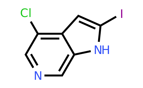 CAS 1260385-58-7 | 4-chloro-2-iodo-1H-pyrrolo[2,3-c]pyridine
