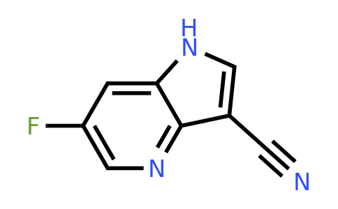 CAS 1260385-63-4 | 6-fluoro-1H-pyrrolo[3,2-b]pyridine-3-carbonitrile
