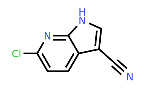 CAS 1260385-93-0 | 6-chloro-1H-pyrrolo[2,3-b]pyridine-3-carbonitrile