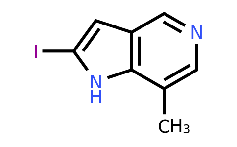 CAS 1260386-02-4 | 2-iodo-7-methyl-1H-pyrrolo[3,2-c]pyridine