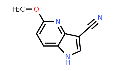 CAS 1260386-08-0 | 5-methoxy-1H-pyrrolo[3,2-b]pyridine-3-carbonitrile