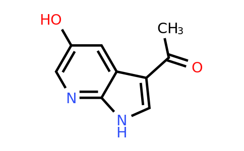 CAS 1260386-13-7 | 1-(5-hydroxy-1H-pyrrolo[2,3-b]pyridin-3-yl)ethan-1-one