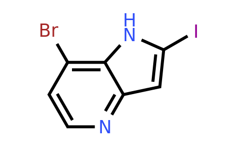 CAS 1260386-22-8 | 7-bromo-2-iodo-1H-pyrrolo[3,2-b]pyridine
