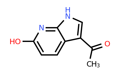 CAS 1260386-28-4 | 1-(6-hydroxy-1H-pyrrolo[2,3-b]pyridin-3-yl)ethan-1-one
