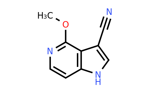 CAS 1260386-45-5 | 4-methoxy-1H-pyrrolo[3,2-c]pyridine-3-carbonitrile