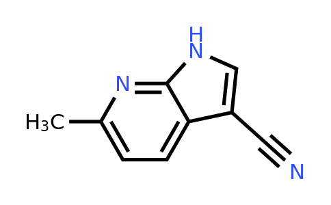 CAS 1260386-49-9 | 6-methyl-1H-pyrrolo[2,3-b]pyridine-3-carbonitrile