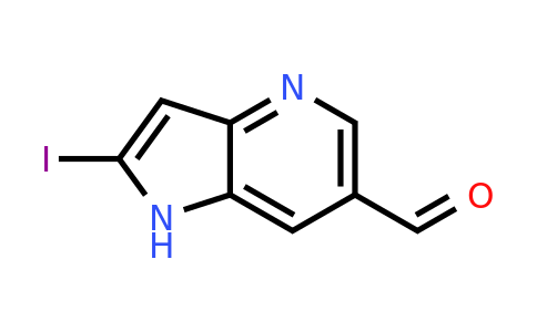 CAS 1260386-54-6 | 2-iodo-1H-pyrrolo[3,2-b]pyridine-6-carbaldehyde