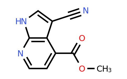 CAS 1260386-55-7 | methyl 3-cyano-1H-pyrrolo[2,3-b]pyridine-4-carboxylate