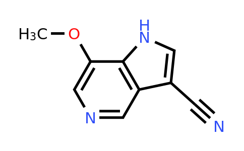 CAS 1260386-57-9 | 7-methoxy-1H-pyrrolo[3,2-c]pyridine-3-carbonitrile