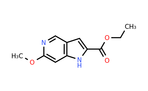 CAS 1260386-59-1 | ethyl 6-methoxy-1H-pyrrolo[3,2-c]pyridine-2-carboxylate