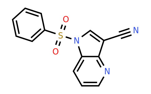 CAS 1260386-73-9 | 1-(phenylsulfonyl)-1H-pyrrolo[3,2-b]pyridine-3-carbonitrile
