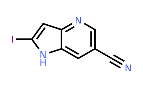 CAS 1260386-74-0 | 2-iodo-1H-pyrrolo[3,2-b]pyridine-6-carbonitrile