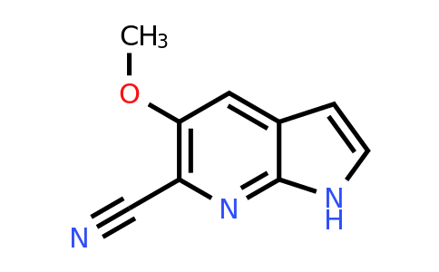 CAS 1260386-77-3 | 5-methoxy-1H-pyrrolo[2,3-b]pyridine-6-carbonitrile