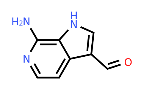 CAS 1260386-91-1 | 7-amino-1H-pyrrolo[2,3-c]pyridine-3-carbaldehyde