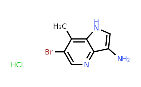 CAS 1260386-94-4 | 6-bromo-7-methyl-1H-pyrrolo[3,2-b]pyridin-3-amine hydrochloride