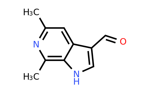 CAS 1260386-98-8 | 5,7-dimethyl-1H-pyrrolo[2,3-c]pyridine-3-carbaldehyde