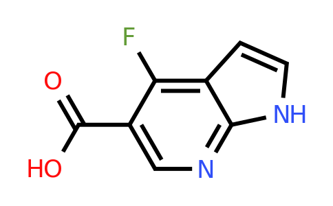 CAS 1260387-09-4 | 4-fluoro-1H-pyrrolo[2,3-b]pyridine-5-carboxylic acid