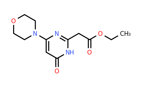 CAS 1260543-99-4 | ethyl 2-[4-(morpholin-4-yl)-6-oxo-1,6-dihydropyrimidin-2-yl]acetate