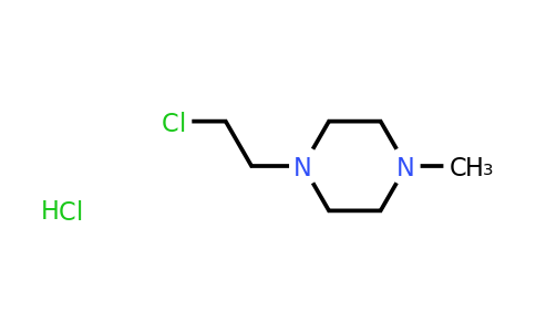 CAS 126055-32-1 | 1-(2-chloroethyl)-4-methylpiperazine hydrochloride