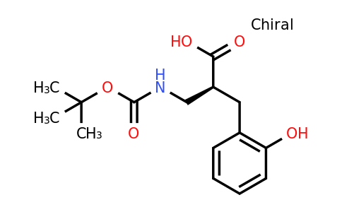 CAS 1260587-01-6 | (S)-2-(Tert-butoxycarbonylamino-methyl)-3-(2-hydroxy-phenyl)-propionic acid