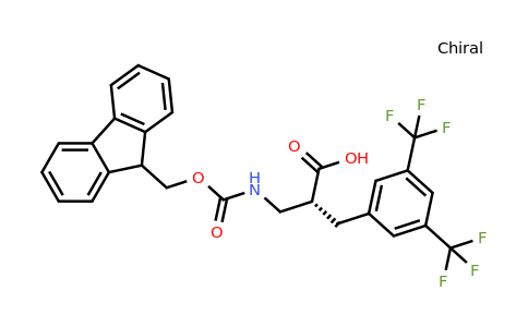 CAS 1260587-04-9 | (R)-3-(3,5-Bis-trifluoromethyl-phenyl)-2-[(9H-fluoren-9-ylmethoxycarbonylamino)-methyl]-propionic acid
