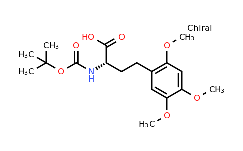 CAS 1260587-10-7 | (S)-2-Tert-butoxycarbonylamino-4-(2,4,5-trimethoxy-phenyl)-butyric acid