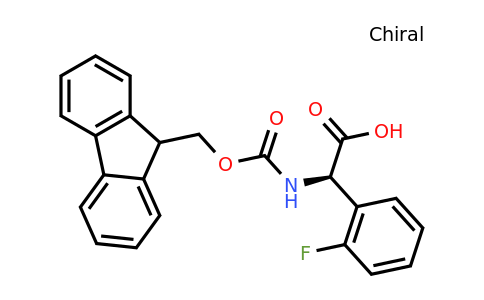 CAS 1260587-21-0 | (R)-[(9H-Fluoren-9-ylmethoxycarbonylamino)]-(2-fluoro-phenyl)-acetic acid