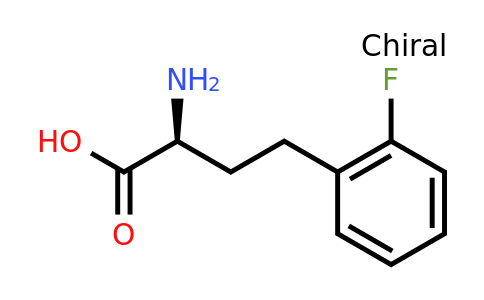 CAS 1260587-26-5 | (S)-2-Amino-4-(2-fluoro-phenyl)-butyric acid