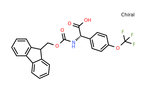 CAS 1260587-29-8 | (S)-[(9H-Fluoren-9-ylmethoxycarbonylamino)]-(4-trifluoromethoxy-phenyl)-acetic acid