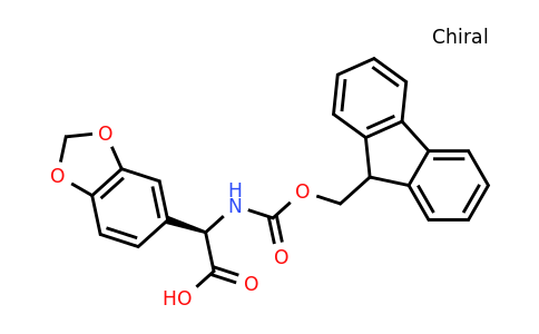 CAS 1260587-30-1 | (R)-Benzo[1,3]dioxol-5-YL-[(9H-fluoren-9-ylmethoxycarbonylamino)]-acetic acid