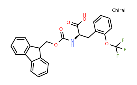 CAS 1260587-36-7 | (R)-2-(9H-Fluoren-9-ylmethoxycarbonylamino)-3-(2-trifluoromethoxy-phenyl)-propionic acid